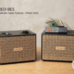 Vintage Bookshelf Active Stereo Speaker System 100W Model 2026 | Stereo Sound, Retro Wood Design, Remote Included, Active Speaker, 100W Power